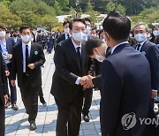 5·18민주화운동 기념식 참석하는 윤석열 대통령