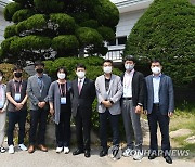 최응천 문화재청장, 청와대 개방 관리업무 점검