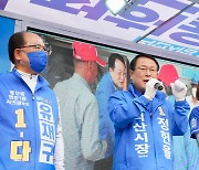 "표심 잡자" 정헌율·임석삼·임형택 익산시장 후보 본격 선거 레이스