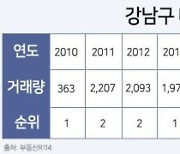  '사교육 1번지' 서울 강남 대치동 일대 임대시장 활발