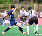 [WK포토] 서울시청 장윤서의 태클을 피하는 창녕 송지윤