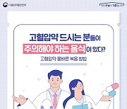 고혈압 약 복용 전후 '이 음식' 피하세요!