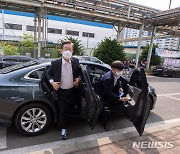 이재명 후보, '금속노조 한국지엠지부와 정책협약하러'