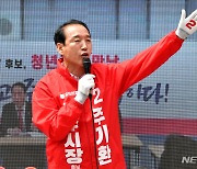 공식 선거운동 첫날, 광주시장 후보들 총력 유세전