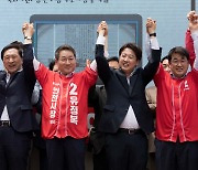 국민의힘 "제2인천상륙작전"..선거운동 첫날, 지도부 총출동