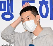 우상혁,'인터뷰는 쑥스러워' [사진]