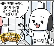 [신문과 놀자!/고독이의 토막상식]물티슈 제대로 버리기