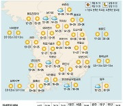 [표] 주말 레저 날씨 (5월 21일~5월 22일)