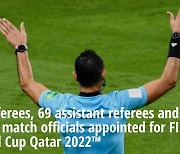 카타르 월드컵에 한국 심판 없다..3회 연속 '0명'
