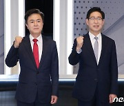 양승조 41.2%, 김태흠 39.2%..충남지사선거 여론조사