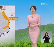 [뉴스9 날씨] 내일도 맑은 날씨 속 한낮 더위..산간에 소나기
