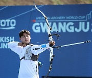 양궁월드컵 이우석 '개인전 은메달'