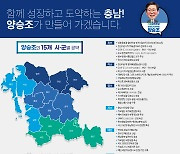 양승조 후보, 충남 15개 시군별 주요 공약 공개
