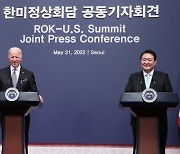 尹대통령-바이든 "외환시장 동향 긴밀히 협의"..환율 안전판 역할 기대