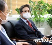 한국교회총연합회 찾은 박보균 장관