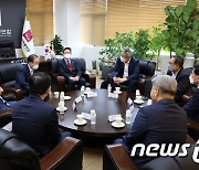 박보균 장관, 한국교회총연합회 방문