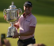 저스틴 토마스 7타 차 극복하고 생애 두 번째 PGA챔피언십 우승