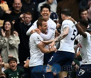 '클루셉스키-케인 골' 토트넘, 노리치와 전반전 2-0으로 종료