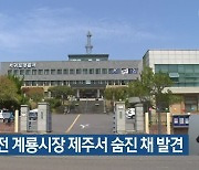 이기원 전 계룡시장 제주서 숨진 채 발견