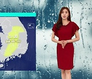 [날씨] 강원 남부 · 충북 소나기..중부 늦은 밤부터 비