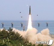 北 미사일 대응 현무-2 발사