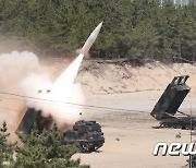 北미사일 도발에 대응하는 美 미사일