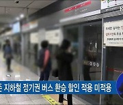 지하철·버스 환승 통합정기권 내년 도입 추진