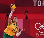 도쿄올림픽 여자배구 한국과의 4강전 출전하려했던 브라질 배구선수, 약물복용으로 4년 자격정지 처분