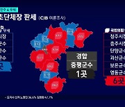 [여론조사 충북 판세] 국민의힘 6곳, 민주당 4곳 우세