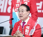 국민의힘 지도부, '격전지' 인천 계양 찾아 이재명 난타
