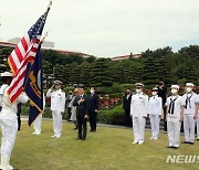 한미 해군, 유엔기념공원서 참전용사 추모