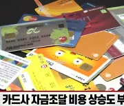 (영상)카드업계, 금리상승에 채권부실·실적둔화 '이중고'