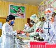 의약품 봉사·수송 투입된 북한 인민군