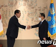 尹대통령, 김규현 국정원장 임명장 수여식