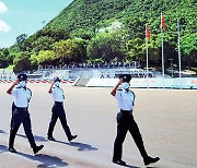 홍콩경찰, 반환 25주년 맞아 중국식 제식훈련 전면 도입