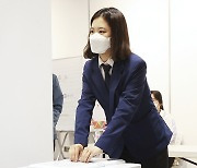 박지현 민주당 상임선대위원장 '6.1지방선거 사전투표'