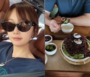 황정음, ♥이영돈과 팥빙수 주말 데이트..파경 위기 극복한 '러블리 부부'