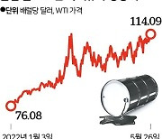 배럴당 120달러 향해..기름값 질주,  브레이크가 안보인다