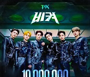 TNX, 데뷔 타이틀곡 '비켜' MV 유튜브 1000만뷰