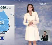 [날씨] 중부 낮 더위·남부 비..월요일 전국 비