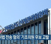 전남선관위, '문자 위법 전송 혐의' 기초의원 후보 고발