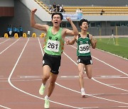 '단거리 유망주' 김동진, 한국 남중부 100m 新..10초76