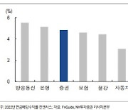 "증권株 금리영향 제한적..하반기도 IB 선전 부각"