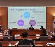 국가균형발전위 본회의 개최.."19개 신규사업 적극 지원"