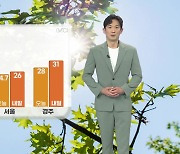 [날씨] 내일 초여름 더위..남부 30도 안팎