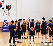[JB포토] 아시아컵을 위해 소집된 남자농구대표팀