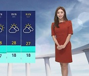 [날씨] 전국 비구름..서울 낮 최고 25도 '더위 주춤'
