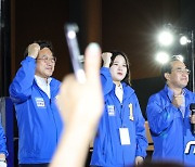 민주당 지도부 '송영길 집중유세 지원'
