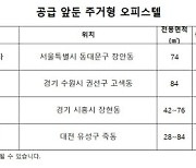 1·2인 가구 증가, 주거용 오피스텔 인기 '고공행진'