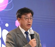 [포토]박윤규 과기정통부 정보통신정책실장, 'ICTF 2022' 축사